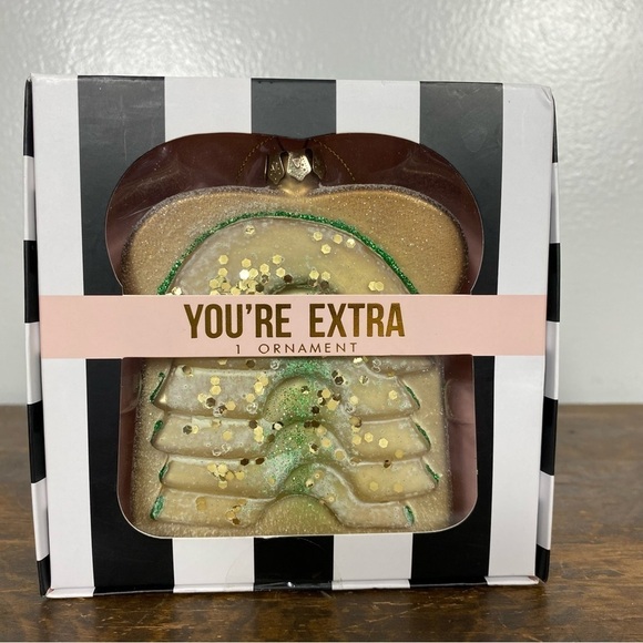 Avocado Toast glass ornament - Picture 2 of 3